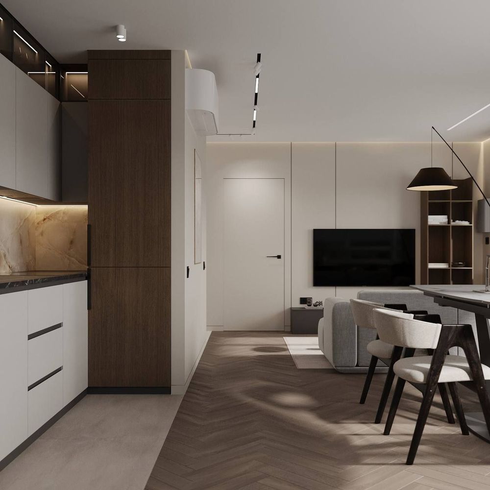 Дизайн-проект квартиры 78 м² в ЖК Vangarden